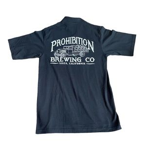 Prohibition Brewing Company Polo Shirt Vista California Pub & Grill